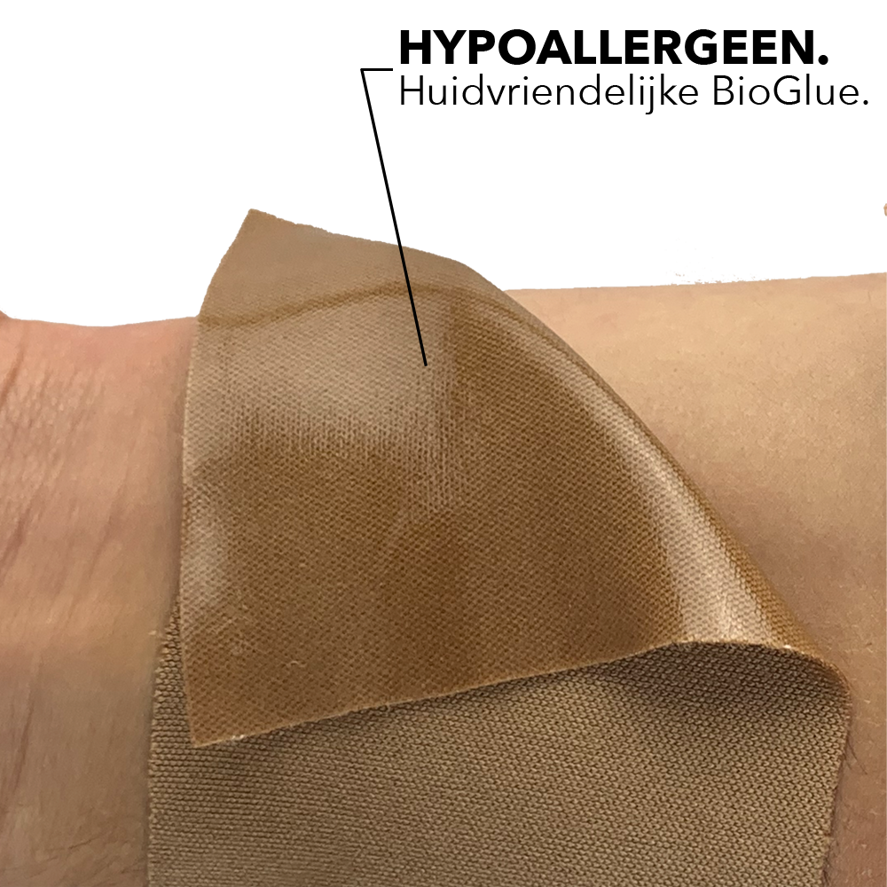 Huidvriendelijke boob tape om borsten te ondersteunen en liften onder kleding. hypoallergeen materiaal boobtape